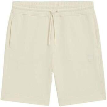 Boss Korte Broek Regular Fit Sewalk Sweat Shorts Open Yellow - Foto 2