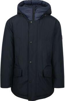 Boss Orange Parka Osiass relaxed fit met gewatteerde capuchon verdekte ritssluiting - Foto 8