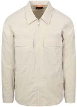 Boss Onderhemd Lozzy Overshirt Light Beige