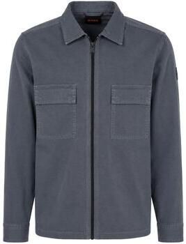 Boss Onderhemd Overshirt Lorum Donkerblauw