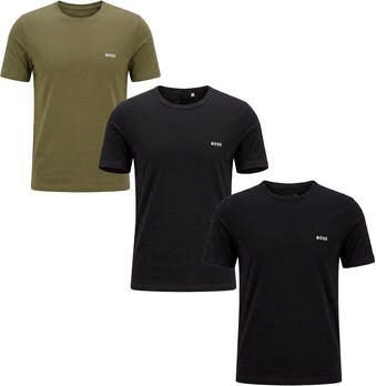 Boss T-shirt van puur katoen in een set van 3 stuks model 'Classic' - Foto 8