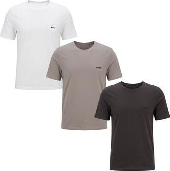 Boss T-shirt van puur katoen in een set van 3 stuks model 'Classic' - Foto 7