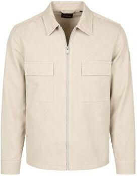 Boss Overhemd Lange Mouw Overshirt Lorum Beige
