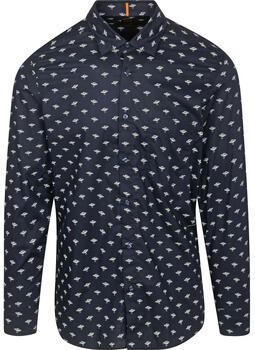 Boss Overhemd Lange Mouw Remiton Overhemd Navy