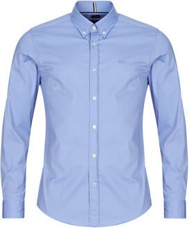 Boss Regular fit zakelijk overhemd met labelstitching model 'Roan'