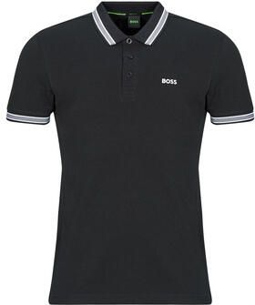 Hugo Boss Heren Polo met Details en Contrast Logo Model 50469055 Paddy Donkerblauwe Kleur Blue Heren - Foto 6