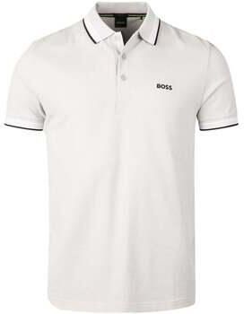 Boss Polo Shirt Korte Mouw Paddy Piqué Polo Shirt Light Pastel Grey - Foto 6