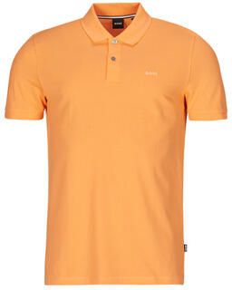 Hugo Boss Oranje Polo Shirt Korte Mouw Orange Heren