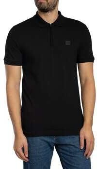 BOSS ORANGE Heren Polo's & T-shirts Passerzip Zwart - Foto 13