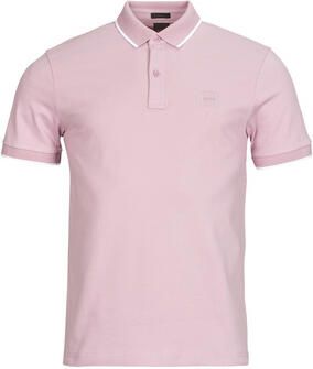 Boss Polo Shirt Korte Mouw Passertip