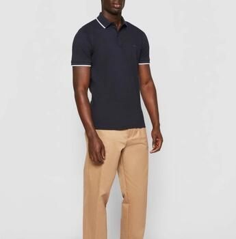 Boss Polo Shirt Korte Mouw Passertip