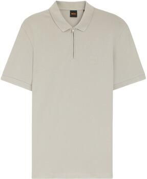 Boss Polo Shirt Korte Mouw Passerzip 10256683 50537507