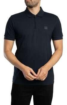 BOSS ORANGE Heren Polo's & T-shirts Passerzip Donkerblauw - Foto 7