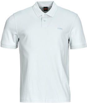 Boss Orange Poloshirt Pe Interlock van katoen-piqué met logo-print regular - Foto 2