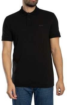 Boss Orange Slim fit poloshirt met korte knoopsluiting model 'Prime' - Foto 6