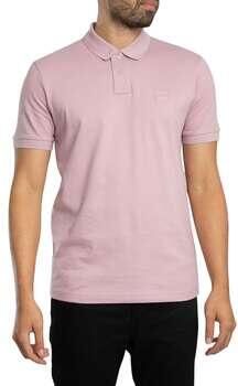 Boss Polo Shirt Korte Mouw Slim poloshirt met passagierslogo