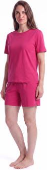Boss Pyjama short van katoenmix met tunnelkoord - Foto 3