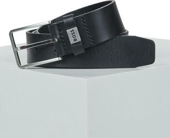 Boss Riem van runderleer met doornsluiting model 'Elio'