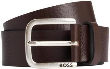Boss Leren riem Janni Sz40 met reliëf op de sluiting