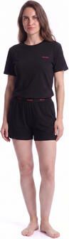 HUGO Relaxed fit korte pyjamabroek van katoenmix model ' ID SHORTS' - Foto 5