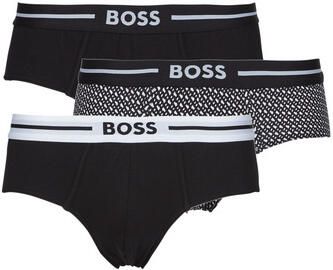Boss Slip met elastische band met label in een set van 3 stuks