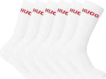 HUGO Sokken met labelprint in een set van 6 paar