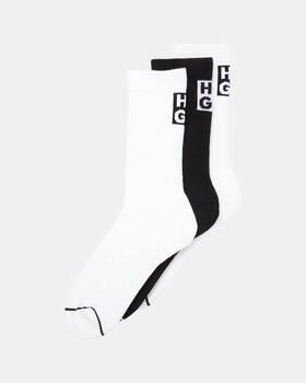 Boss Sokken 50502007 3P RIB LOGO CC