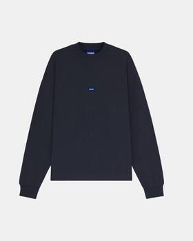 HUGO Blue Sweatshirt Nedro met logo-patch - Foto 2