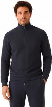 Boss Regular fit schipperstrui van katoenmix model 'STRUCTURE'