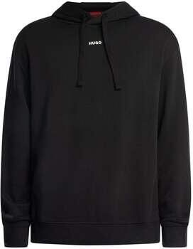 Hugo Boss Zwarte trui met capuchon en elastische boorden Zwart Heren - Foto 6