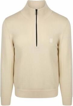 BOSS ORANGE Heren Truien & Vesten Kanobix_s Ecru - Foto 5