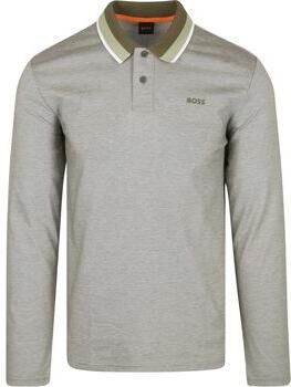 Boss Sweater Polo Groen