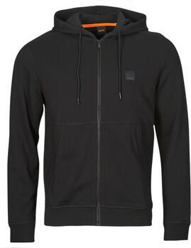 Boss Zwarte katoenen hoodie met volledige ritssluiting Black Heren - Foto 4