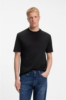 Boss Orange Regular fit t-shirt van puur katoen model 'Te_interlock' - Foto 6