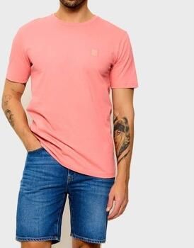 Boss Orange Regular fit T-shirt van puur katoen model 'TALES' - Foto 7