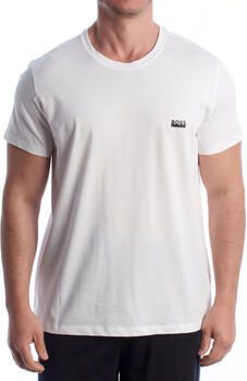 BOSS T-shirt Ronde hals jersey klein logo regular fit - Foto 3