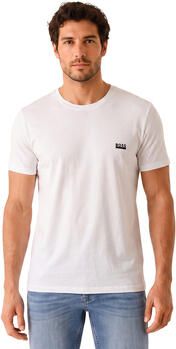 BOSS T-shirt Ronde hals jersey klein logo regular fit - Foto 4