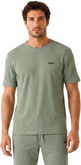 Boss Regular fit T-shirt van katoenmix