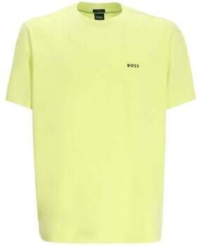 Boss T-shirt Korte Mouw Crew Neck Tee T-Shirt Light Pastel Green - Foto 6