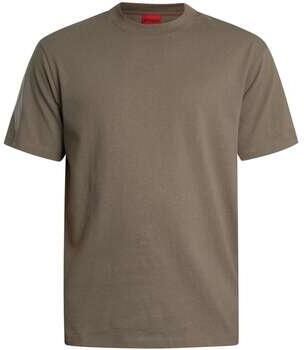 HUGO Relaxed fit T-shirt van puur katoen model 'DAPOLINO'