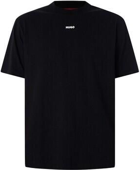 HUGO T-shirt met normaal model en labelprint - Foto 3