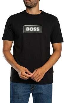Boss T-shirt Korte Mouw Effect Logo T-shirt