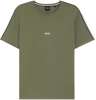 Boss T-shirt Korte Mouw Lightweight Unique T-Shirt Green