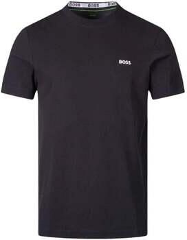 Boss T-shirt Korte Mouw Pique Taddy T-Shirt Dark Blue