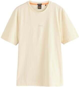 Boss T-shirt Korte Mouw Relaxed Fit TChup T-Shirt Open Yellow