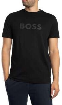 Boss Orange regular fit T-shirt van puur katoen model 'TE_LOGO' - Foto 3