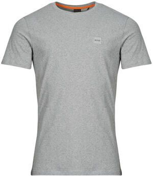Boss Orange T-shirt Tales met boss-borduursel op de borst