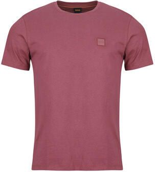 Boss Orange Regular fit T-shirt van puur katoen model 'TALES' - Foto 4