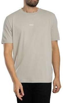 Boss Orange regular fit T-shirt van katoenmix model 'TCHUP' - Foto 10