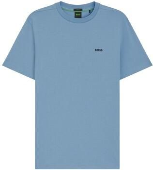 BOSS Green Regular fit T-shirt van katoenmix model 'TEE' - Foto 3